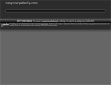 Tablet Screenshot of easynewyorkcity.com
